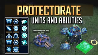 ZeroSpace ► Protectorate Faction Overview All Units Mechanics amp Structures [upl. by Akelahs675]