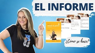 CÓMO HACER UN INFORME  pasos y sugerencias  Edutuber La profe Mónica [upl. by Miuqaoj]