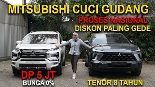 MITSUBISHI CUCI GUDANG DP 5 JUTA TENOR 8 TAHUN  PROSES NASIONAL  XFORCE XPHANDER READY STOCK [upl. by Llerahs]