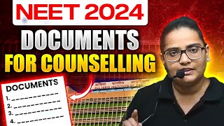 NEET 2024  Documents for Counselling neet2024 counselling [upl. by Ma912]