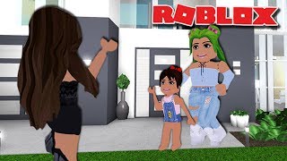 DATE NIGHT  Dropping Olive Off With Phoeberry for a Sleepover  Bloxburg Roleplay  Roblox [upl. by Ydnal]