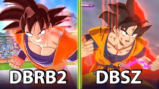 Dragon Ball Sparking Zero vs Raging Blast 2  Ultra Instinct  Comparison Of Goku [upl. by Zetniuq]