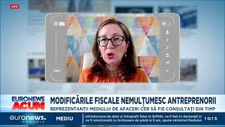 Noile măsuri fiscale afectează micul antreprenor Expert contabil Este o japcă fiscală [upl. by Anej81]