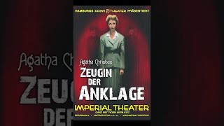 Zeugin der Anklage Agatha Christie Hörbuch Audiobook Deutschland [upl. by Kosaka]