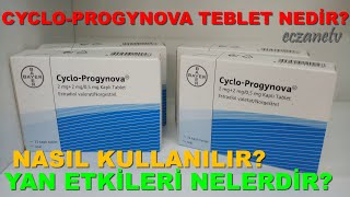 CycloProgynova Tablet NedirCycloProgynovanın Yan Etkileri NedirCycloProgynova Nasıl kullanılır [upl. by Itsyrc]