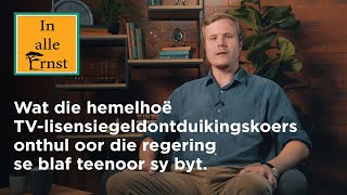 Wat die hemelhoë TVlisensiegeldontduikingskoers onthul oor die regering se blaf teenoor sy byt [upl. by Anoblav]