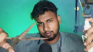 ASMR HAIR CUT make you sleep 😴💤 [upl. by Yzzik]