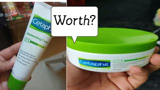 cetaphil moisturizing cream review in tamil dryskincareroutine [upl. by Nywles]