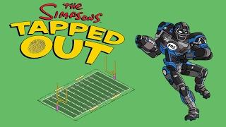 The Simpsons Tapped Out quotNew Updatequot Super Bowl 2017 and Cleatus the Robot [upl. by Bevis625]