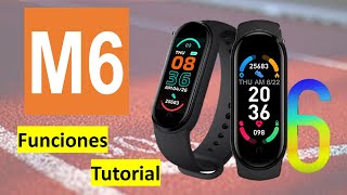 Smart Band M6  Tutorial español  Fitpro conexión bluetooth [upl. by Arlo821]