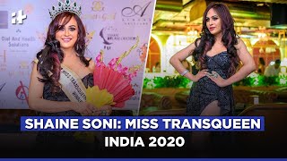 Shaine Soni Miss Transqueen India 2020 [upl. by Brenden]