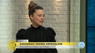 Sasha tar över som Rebecka Martinsson ”Min karriär har varit en berg och dal…  Nyhetsmorgon TV4 [upl. by Lindon]