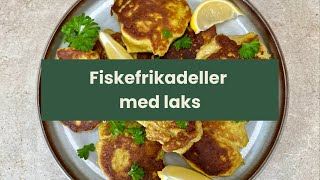 Fiskefrikadeller med laks [upl. by Shawna]