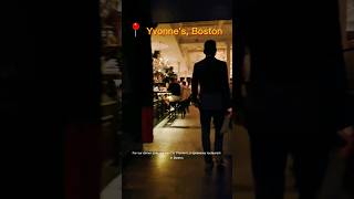 Yvonnes Restaurant Boston  Romantic Date night ideas travel foodies shorts [upl. by Croft]