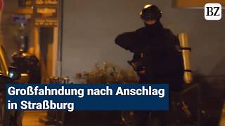 So suchen Spezialeinheiten nach dem Attentäter von Straßburg [upl. by Geffner13]