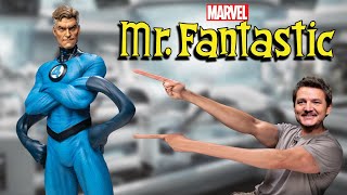 MR FANTASTIC IN 3D Custom FANTASTIC FOUR Dr Reed Richards Statue Review [upl. by Santa]