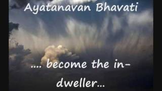 Mantra with English subtitles Mantra Pushpam Yajur Veda Chant for Self awareness [upl. by Britte]