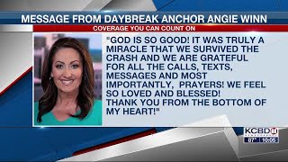 Angie Winn feels loved and blessed after outpouring of support from KCBD viewers [upl. by Ahsrav70]