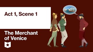 The Merchant of Venice by William Shakespeare  Act 1 Scene 1 [upl. by Nefen]