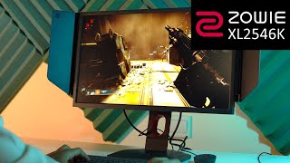 ZOWIE XL2546K eSports Monitor Review  The Best in Gaming amp Convenience [upl. by Macmullin]