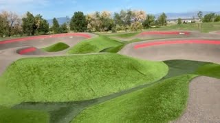 Pump Track Skatepark Tour Broomfield Colorado [upl. by Ynnohj]