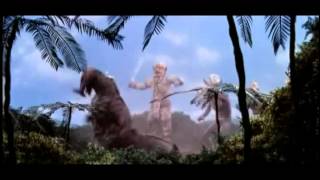 Hanuman and the Ultra Brothers vs Gomora Thai Theatrical Version [upl. by Carrick919]