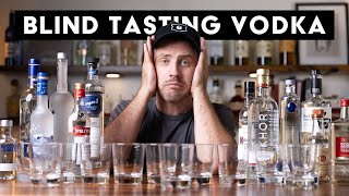 I blind tasted 12 VODKAS and this is what I learned [upl. by Hashum]