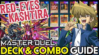 RedEyes Kashtira DECK amp COMBO GUIDE January 2024 YuGiOh Master Duel [upl. by Aeikan369]