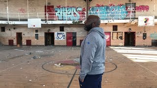 Encounter With An Unexpected Visitor While Exploring the Abandoned Cooley High School In Detroit [upl. by Manara]