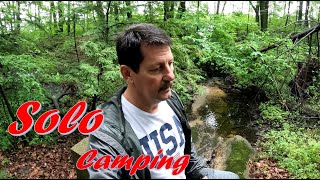 Lakeport State Park Campground Michigan Solo Camping Lake Huron [upl. by Arimlede]