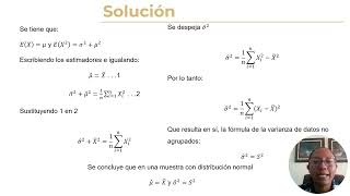 Métodos de estimación puntual método de los momentos [upl. by Haelak]