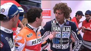 Rossi i Lorenzo visiten Marc Márquez  Crackòvia  TV3 [upl. by Yseult]