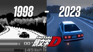 Evolution of Initial D Games  1998  2023 [upl. by Apfel42]