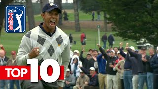 Top10 alltime shots at TPC Harding Park [upl. by Budge]