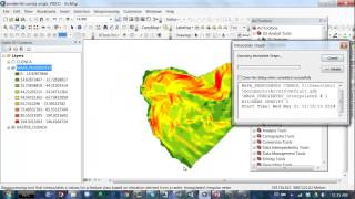 COMO DETERMINAR LA PENDIENTE MEDIA DE UNA CUENCA CON ARCGIS 102 [upl. by Keelia991]