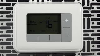 How to navigate and use the T3 thermostat  Resideo [upl. by Mariel]