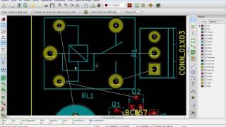 KICAD 402  redefinindo componentes e mudando trilhas e vias [upl. by Chui]