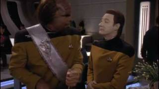 TNG Data trolls Worf Liaisons [upl. by Harlan]