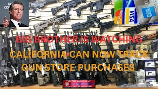 BIG BROTHER IS WATCHING  California Can Now Track Gun Shop Purchases [upl. by Oirotciv477]