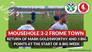 👉 MOUSEHOLE 32 FROME TOWN  MATCH GOALS amp INTERVIEWS [upl. by Kwang]