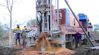 Water Boring Machine Working in step by step । Tubewell Borewell Drilling Machine videos।। new [upl. by Franckot]