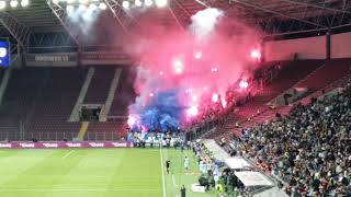 ServetteKRC Genk  Les fans de Genk 25072023 Qualifications Champions League [upl. by Adnilg]