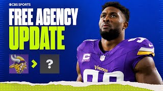 NFL FREE AGENCY UPDATE Market for Danielle Hunter Jags to sign Gabe Davis  CBS Sports [upl. by Malik]