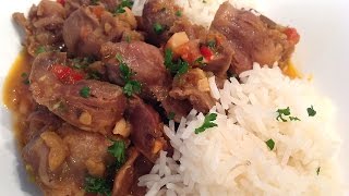 Stewed chicken gizzards [upl. by Anelac895]