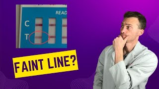 Interpreting home drug test results  Faint line meaning [upl. by Elam876]