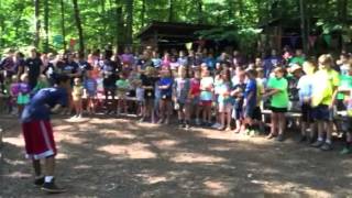 Morning Meeting Song at Summer Camp [upl. by Yelehsa]