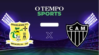 BRASILIENSE x ATLÉTICO  AO VIVO  Acompanhe a partida pela Copa do Brasil [upl. by Vivyan]