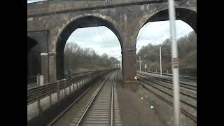 Euston to Milton Keynes  Cab View Route Video  2007 [upl. by Adlai]