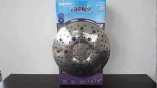 Oxygenics Vortex Showerhead Review [upl. by Ynaffital674]