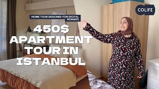 450 Apartment Tour in Istanbul  Discover Colifes apartment in Istanbul [upl. by Norraa]